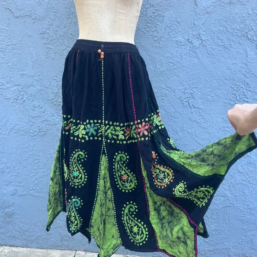 Fairy skirt handkerchief hem Size S/M forestcore goblincore
